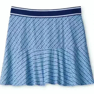 Peter Millar Women's Francoise Court Golf  Skort Skirt blue  Size L NWT